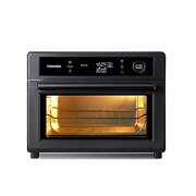 Rent to own Toshiba Air Fryer Toaster Oven, 13-in-1 Digital Convection Oven for Pizza, Chicken, Cookies, 25L, 1750W, Charcoal Grey, 6 slice (TL2-AC25GZA(GR))