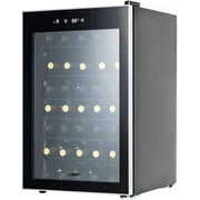 Rent to own KUPPET 36 Bottle Wine Cooler, Counter Top Wine Cellar/Chiller with Digital Temperature Display, Compressor Freestanding Single Zone Refrigerator for Red and White Wines (Metal shelf)