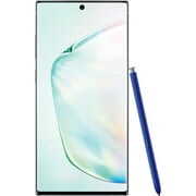 Rent to own Simple Mobile SAMSUNG Note 10 Plus, 256GB, Aura White - Prepaid Smartphone