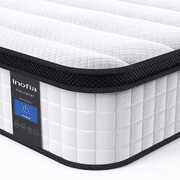 Rent to own Inofia 10 inch Hybrid Twin XL Mattress in a Box with Responsive Memory Foam, Multiple Sizes
