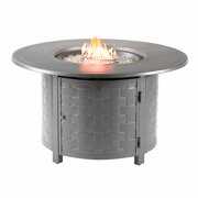 Rent to own Oakland Living Rico 44 in. Round Propane Fire Pit Table - Copper