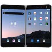 Rent to own Microsoft Surface Duo 128GB Folding 2 Screen Smartphone- Glacier - Unlocked
