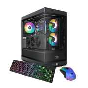 Rent to own iBUYPOWER Y40 Gaming Desktop, Ryzen 7 7700, NVIDIA GeForce RTX 4070, 16GB DDR5, 1TB NVMe SSD, Liquid Cooled, RGB, Windows 11 Home 64-bit, Y40BA7N4701