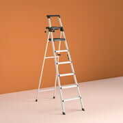 Rent to own COSCO 8 Ft. Signature Series Aluminum Folding Step Ladder, 300 Lb. Type IA