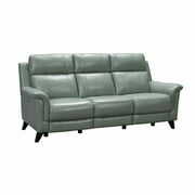 Rent to own Barcalounger Kester Leather Power Reclining Sofa