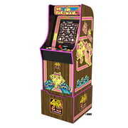 Rent to own Ms. PacMan 40th Anniversary 10-IN-1 Bandai Legacy Edition Arcade with Licensed Riser and Light-Up Marquee, Arcade1Up