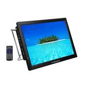 Rent to own Trexonic Portable Rechargeable 14 Inch LED TV with HDMI;  SD/MMC;  USB;  VGA;  AV In/Out and Built-in Digital Tuner