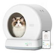 Rent to own Osoeri Smart Automatic Self-Cleaning Cat Litter Box, APP Control/Integrated Safety Protection, White