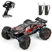 Rent to own Anself F14A Remote Control Car High Speed 1/10 2.4GHz Racing Car 70km/h 4WD Brushless Off-Road Car with Metal Parts C Hub Carrier Suspension Arm 2 Battery