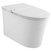 Rent to own American Standard Studio S 1-piece 1.0 GPF Single Flush Elongated Low-Profile Toilet in White, Seat Included