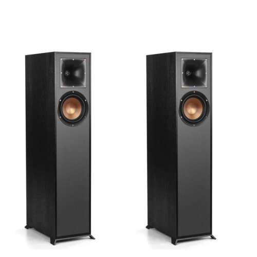 Rent to own Klipsch Reference R-610F Floorstanding Speaker, Black, Pair