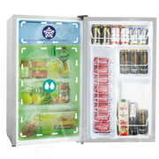 Rent to own 3.2 Cu.Ft. Compact Refrigerator, Mini Fridge with Freezer, 5 Settings, Reversible Door, Single Door Refrigerator for Kitchen, Dorm, Apartment, Bar, Office