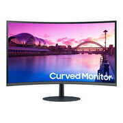 Rent to own Samsung S27C392EAN - S39C Series - LED monitor - curved - 27" - 1920 x 1080 Full HD (1080p) @ 75 Hz - VA - 250 cd/m - 3000:1 - 4 ms - 2xHDMI, DisplayPort - speakers - black, dark blue/gray