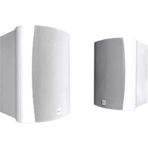 Rent to own KEF - Ventura 6-1/2" Passive 2-Way Outdoor Speakers (Pair) - White
