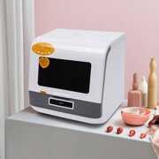 Rent to own Mini Countertop Dishwasher 1200W Compact Dishwasher with 3 Washing Programs 110V