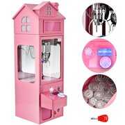 Rent to own JORUGUNA Mini Claw Crane Machine Candy Toy Catcher Shake-Proof  Grabber Carnival Charge Play Mall 110V, Pink