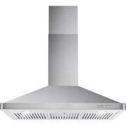 Rent to own COSMO 63190 36 in. Wall Mount Range Hood with Ducted Convertible Ductless (No Kit Included), Kitchen Chimney-Style Over Stove Vent, 3 Speed Exhaust Fan, LED Lights in Stainless Steel