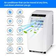 Rent to own Zimtown Portable Electric Air Conditioner Unit 12000 BTU Power w/ Cooler, Dehumidifier, Fan, Exhaust Hose, Window Seal, Remote