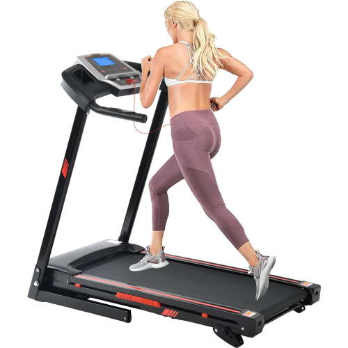 Rent to own Aukfa Folding Treadmill with Incline, 300 lbs+ Capacity, 3.5 HP Running Machine for Home Office Workout, 8.5mph Max Speed