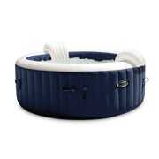 Rent to own Intex PureSpa Plus 4 Person Portable Inflatable Hot Tub Bubble Jet Spa, Blue