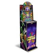 Rent to own Arcade1Up Wheel of Fortune Casinocade Deluxe, built for your home, over 5-foot-tall stand-up cabinet, and 24 games