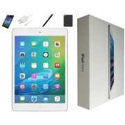 Rent to own Refurbished Apple iPad mini ME279LL/A Tablet, 7.9" QXGA, Cyclone Dual-core (2 Core) 1.30 GHz, 16 GB Storage, iOS 7, Bundle Deal: Original Box, Case, Tempered Glass, Stylus Pen, Rapid Charger - Silver