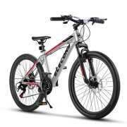 Rent to own 26 Inch Mountain Bike, Shimano 21 Speed, Disc Brake, Mountain Trail Bike, Urban Commuter City Bicycle for Adults