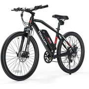 Rent to own MICLON 27.5 In.  Advanced Electric Bike for Adults, 500W Electric Mountain Bicycle 48V 10Ah Lithium Battery, Pedal Assist, 20Mph Electric Bicycle with Shimano 21 Speed, Black