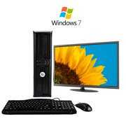 Rent to own Dell Optiplex Desktop PC Computer System in Black Windows 7 Dual Core 16GB 512SSD with a 19" LCD Monitor-Used Computer