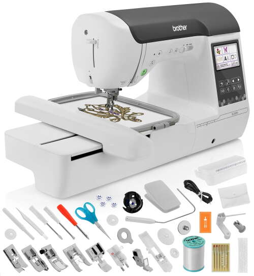 Rent to own Brother SE2000 Sewing and Embroidery Machine w/ 5" x 7" Hoop + 193 Embroidery Designs + 241 Sewing Stitches