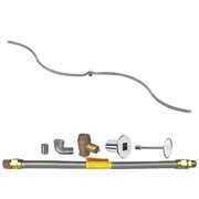 Rent to own Spotix HPC S-FIRE Fire Pit Burner Kit, 60x10", Match Light, Natural Gas