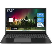 Rent to own SGIN 17 in Laptop 8GB DDR4 256GB Rom Laptops with IPS Full HD, Windows 11 Home Laptop Computer, Intel Celeron N4020 up to 2.8GHz, Mini HDMI, Dual Wifi