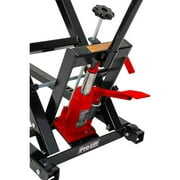 Rent to own Pro-Lift T-5305 Lawn Mower Lift with Hydraulic Jack for Riding Tractors and Zero Turn Lawn Mowers - 500 Lbs Capacity