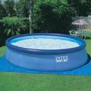 Rent to own Round Above Ground Swimming Pool Set w/ Cleaning Maintenance Swimming Pool Kit