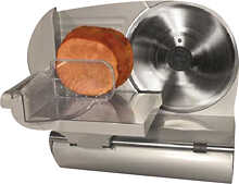 Weston - 9" Electric Food Slicer - Stainless Steel