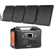 Rent to own Flashfish 200W Solar Generator+60W Solar Panel included, Waterproof Backup Power Emergency Power Supply