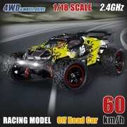 Rent to own HOSPEED HS18422 RC Car 2.4Ghz 1:18 Trucks 4WD 60KM/H Brushless Racing Climbing Vehicle with Light Gifts for Kids Adults