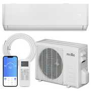 Rent to own mollie 24000 BTU 20 SEER WIFI Enabled Mini Split Air Conditioner & Heater, Wall-Mounted AC Unit Cools Rooms up to 1500 Sq.Ft, Energy Efficient Inverter AC with Heat Pump, White