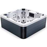 Rent to own Luxuria Spas Legend 7-Person 100-Jet 3-Pump Hot Tub with Bluetooth Speakers and Ozonator
