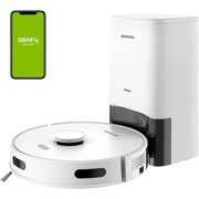 Rent to own Greenworks Robotic Vacuum GRV-1010 Self-Charging  Wi-Fi Connectivity  2200Pa Extreme Suction Power  Perfect for Pet Hair  Hard Floors  Carpets  Works with Alexa