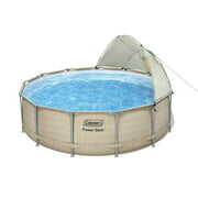 Rent to own Coleman Power Steel Circle 13ft. x 42in. Deep Above Ground Pool