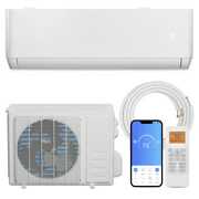 Rent to own Magshion 12000 BTU Wifi Enabled 22 SEER Mini Split Air Conditioner & Heater, Wall-Mounted AC Unit Cools Rooms up to 550 Sq.Ft, Energy Efficient Inverter AC with Heat Pump, White