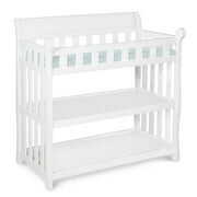 Rent to own Delta Children Eclipse Changing Table with Pad, White