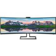 Philips Brilliance 499P9H 48.8" Dual Quad HD (DQHD) WLED LCD Monitor - Textured Black