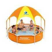 Rent to own Splash-in-Shade Play Pool Above Ground Wading Pool with Sunshade