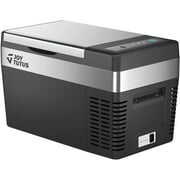 Rent to own JOYTUTUS 25L Portable Car Refrigerator 26 Quart Cooler Compact RV Fridge 12/24V DC Cord and 110V AC Electric Freezer Compressor for Driving Travel Fishing Outdoor and Home Use -7.6℉ to 50℉