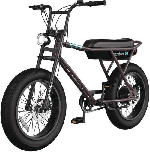 Rent to own Razor Rambler 20 – Class 2 Retro Style 500W Adult Electric Bike, up to 19.9 mph & 16 Miles of Range