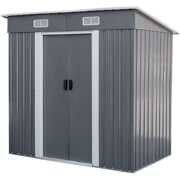 Rent to own Pirecart 6' x 3.5' ft Outdoor Metal Storage Shed with Lockable Doors