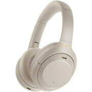 Rent to own Sony WH-1000XM4 Wireless Premium Noise Canceling Overhead Headphones with Mic for Phone-Call and Alexa Voice Control, Silver - (Open Box)