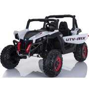 Rent to own Mini Moto UTV 4x4 12v Kids Battery Powered Truck White (2.4ghz RC)